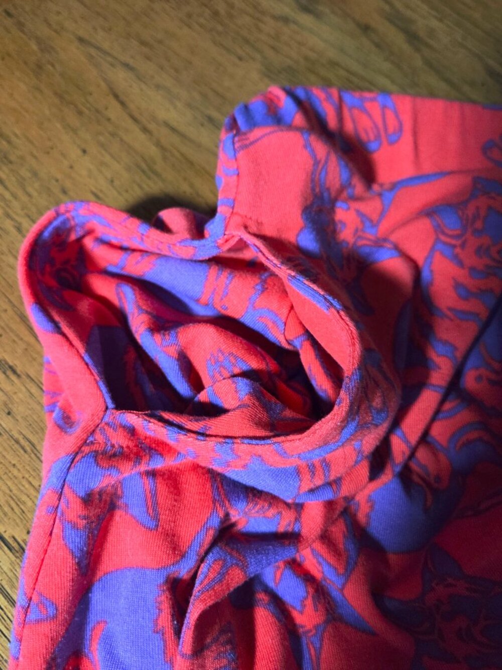 LuLaRoe Madison Flair Skirt w/ Pockets..German Shepard Print XL - Picture 7 of 8